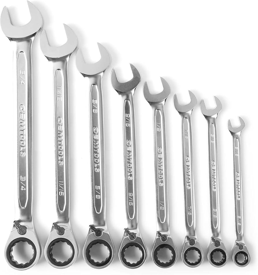 Craftsman Ratchet Set, 7Pack, 72Tooth, 180 Degree Flexi Head Design