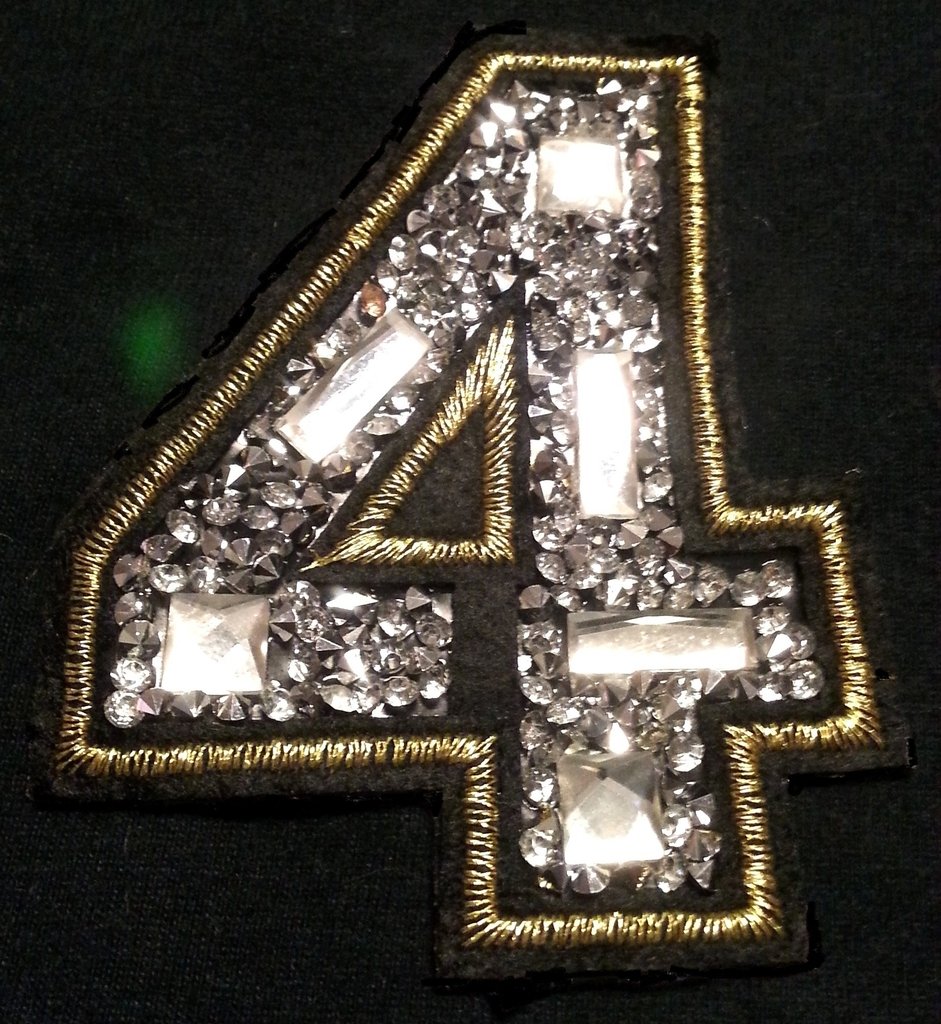 Ecusson Patch Brodé Thermocollant - 8 Cm X 4