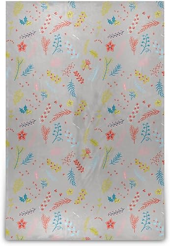 Christmas Cute Scandinavian Microfiber Flannel Blanket for Adults Kids, Flannel Winter Blanket for Travel Car 60x90 Inches