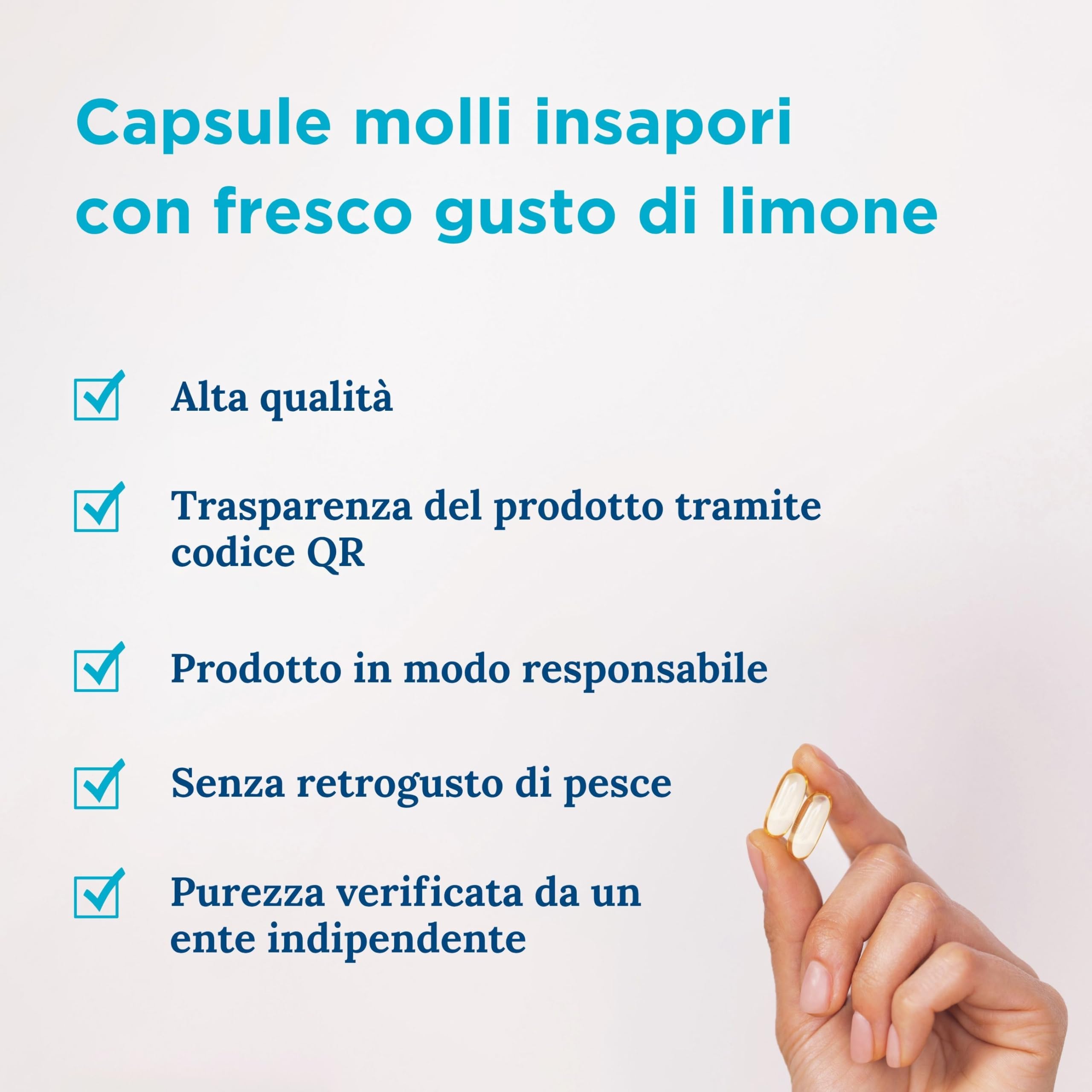 Nordic Naturals Ultimate Omega 3 2X, integratori di olio di pesce ad alta concentrazione da 2150 mg di Omega-3 con EPA e DHA, 120 softgel, gusto limone, senza soia, senza glutine