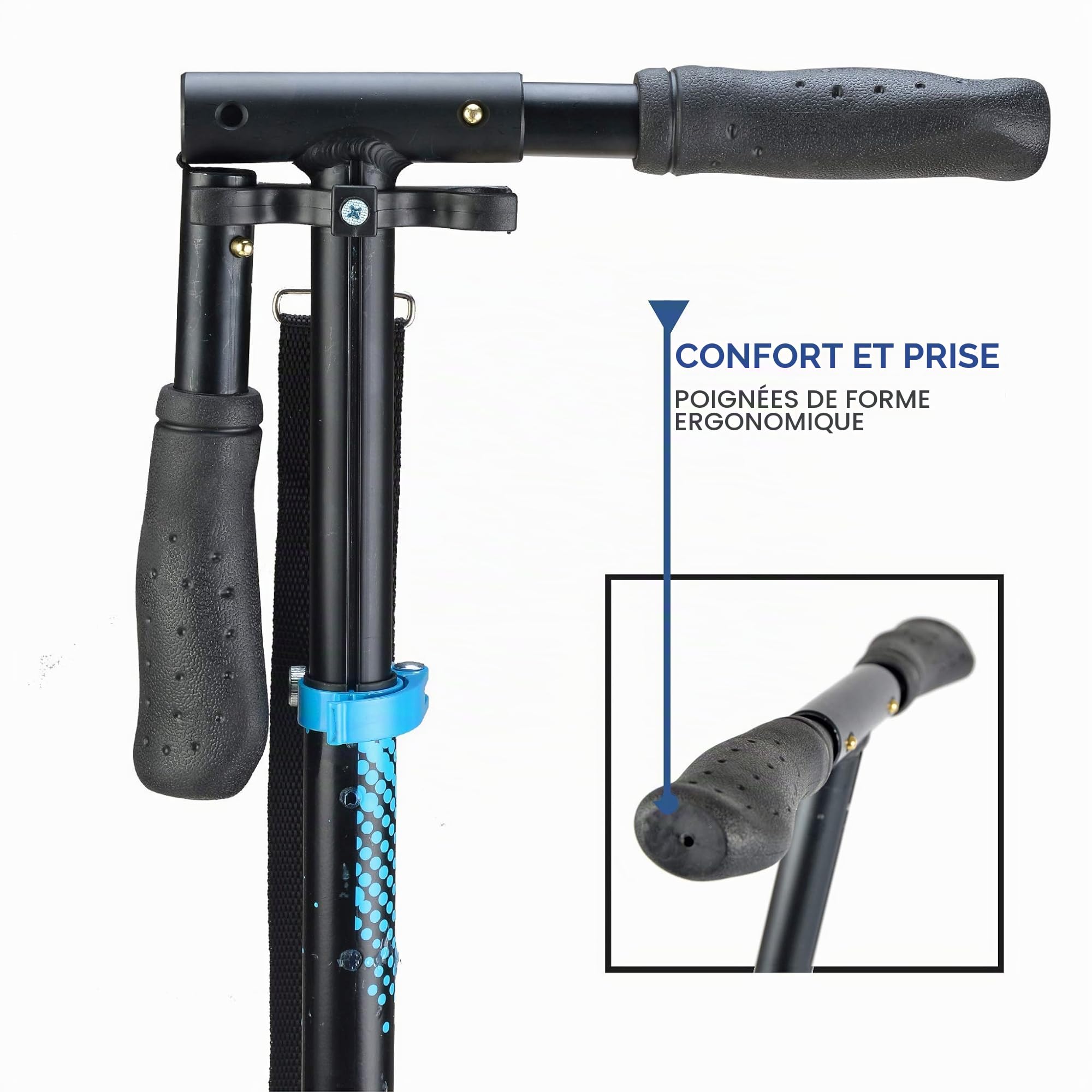 Apollo Trotinette aux Roues XXL - 200mm - Trotinette Freestyle de Ville Phantom Pro - City Scooter Pliable et à Hauteur Ajustable pour Adultes et Enfants