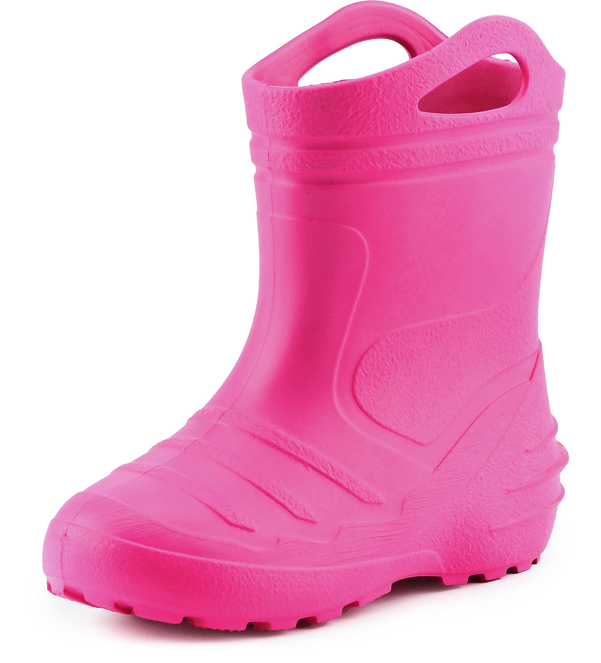 Ladeheid Gummistiefel Kinder federleichte Eva Regenstiefel für Mädchen und Jungen Thermo Gummistiefel gefüttert KL051
