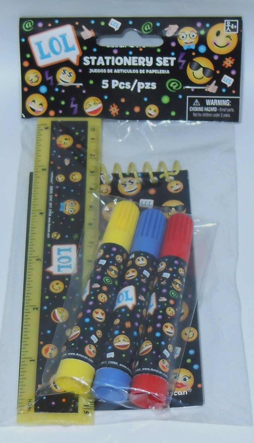 Ensemble de papeterie LOL Amscan pour offrir lors d'un anniversaire