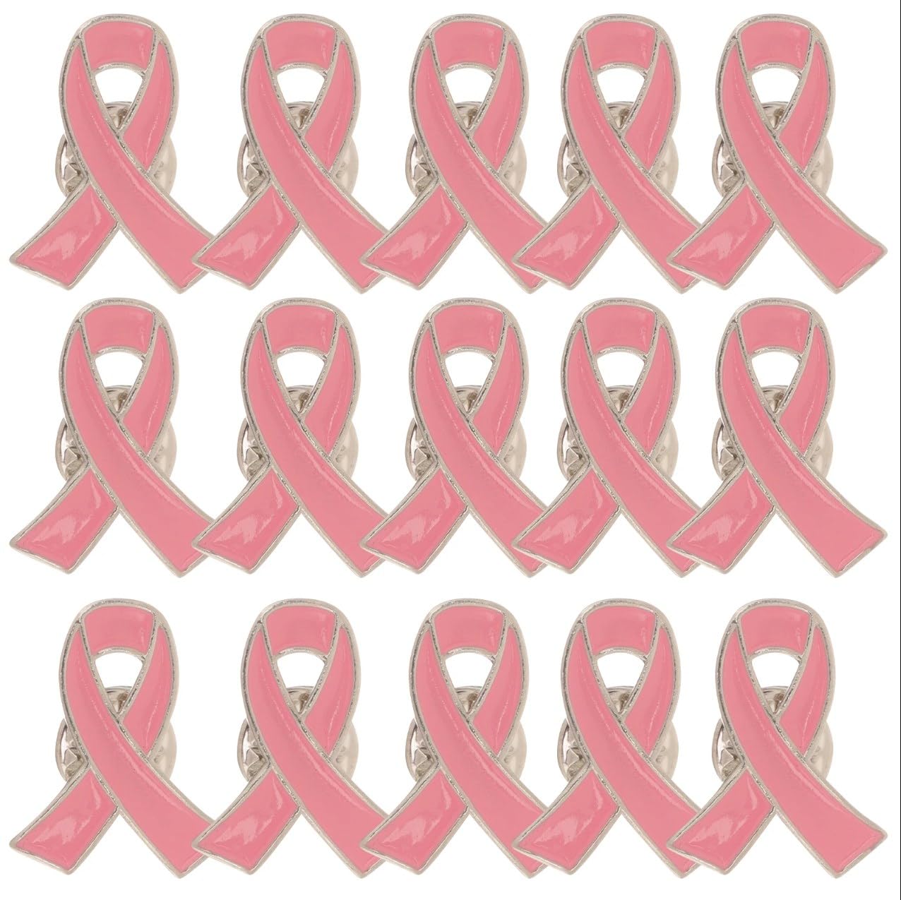 Cinta rosa insignia pin de conciencia para chalecos y camisas en marchas 8
