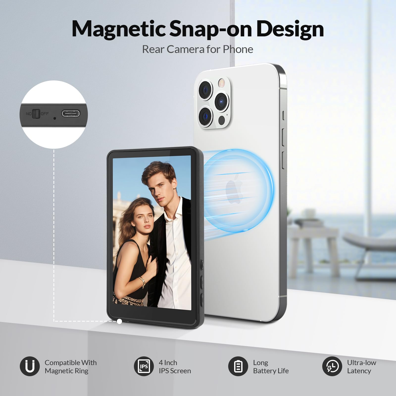 Telefono Vlog Selfie Monitor Schermo