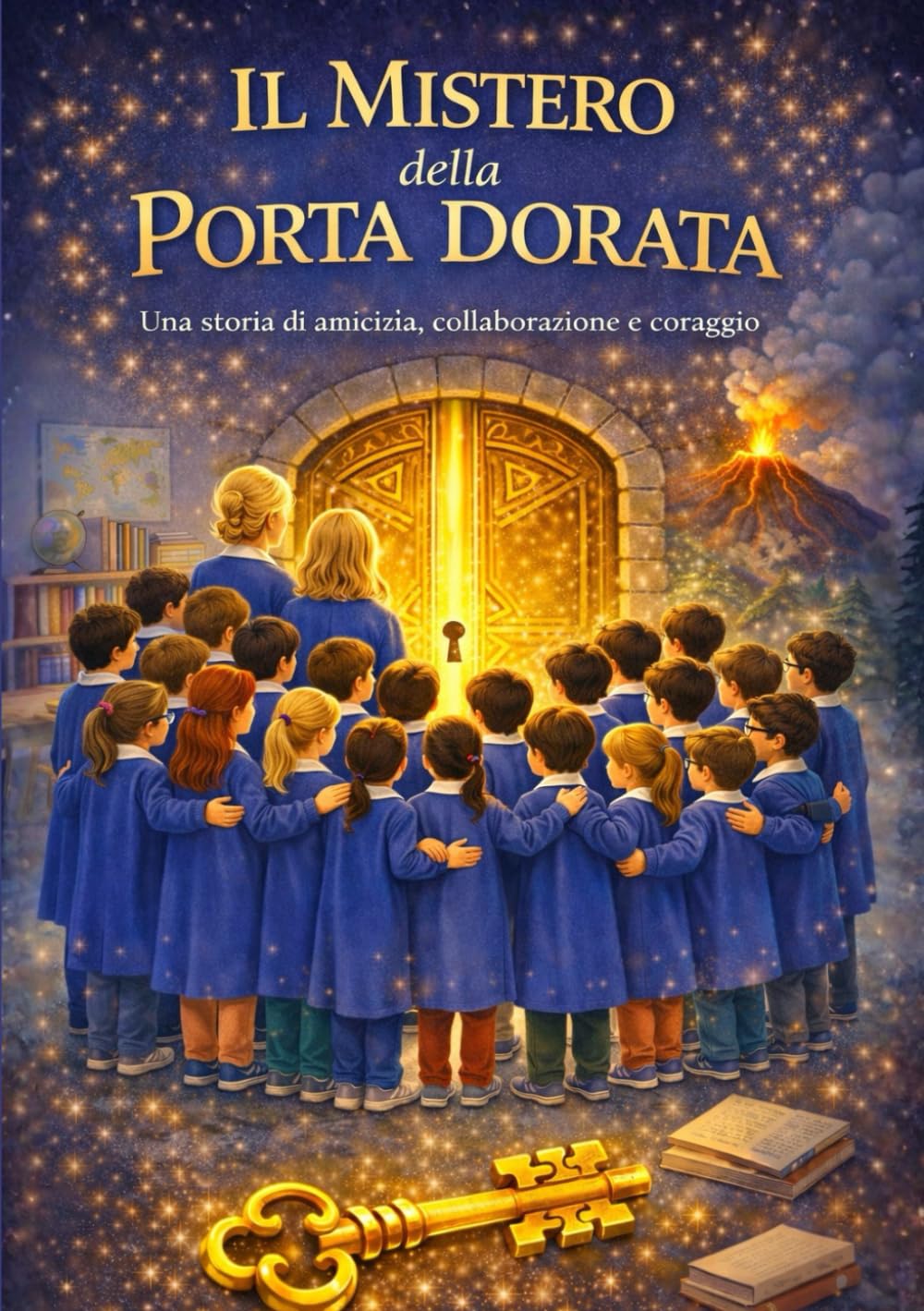 Il mistero della porta dorata: Una storia di amicizia, collaborazione e coraggio