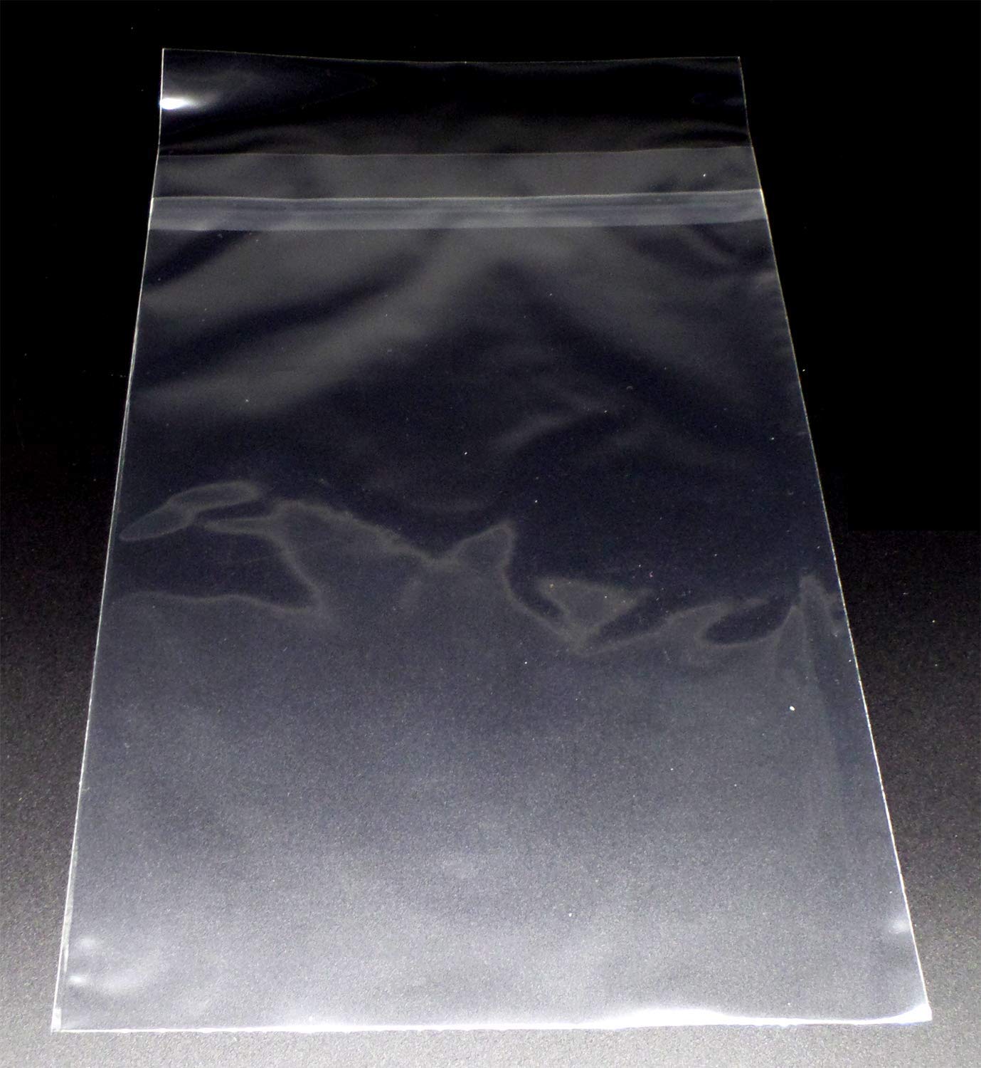 docsmagic.de 100 Golden Size Resealable Comic Bags + Backing Boards - Combo Pack 193 x 266 mm