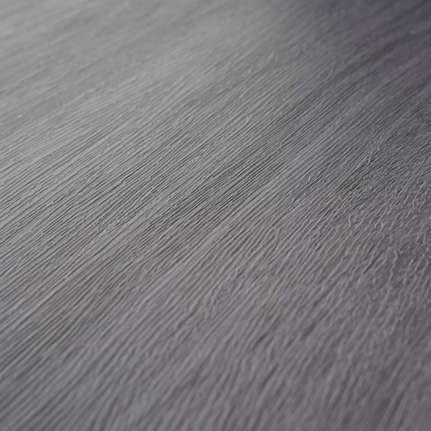 Libreria scaffale 3D MDF HWC-A27 5 Ripiani 30x80x183cm Legno Metallo Grigio