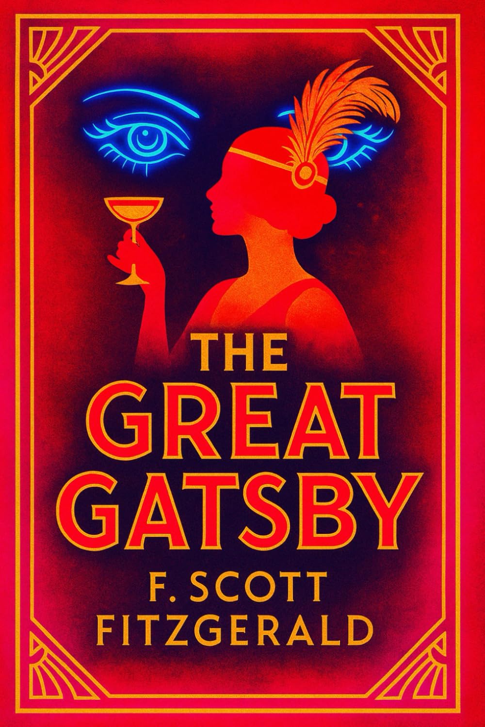 The Great Gatsby (Large Print Edition): A dazzling portrait of ambition illusion and love in a world of privilege broken dreams lavish parties and ... set against the backdrop of roaring twenties
