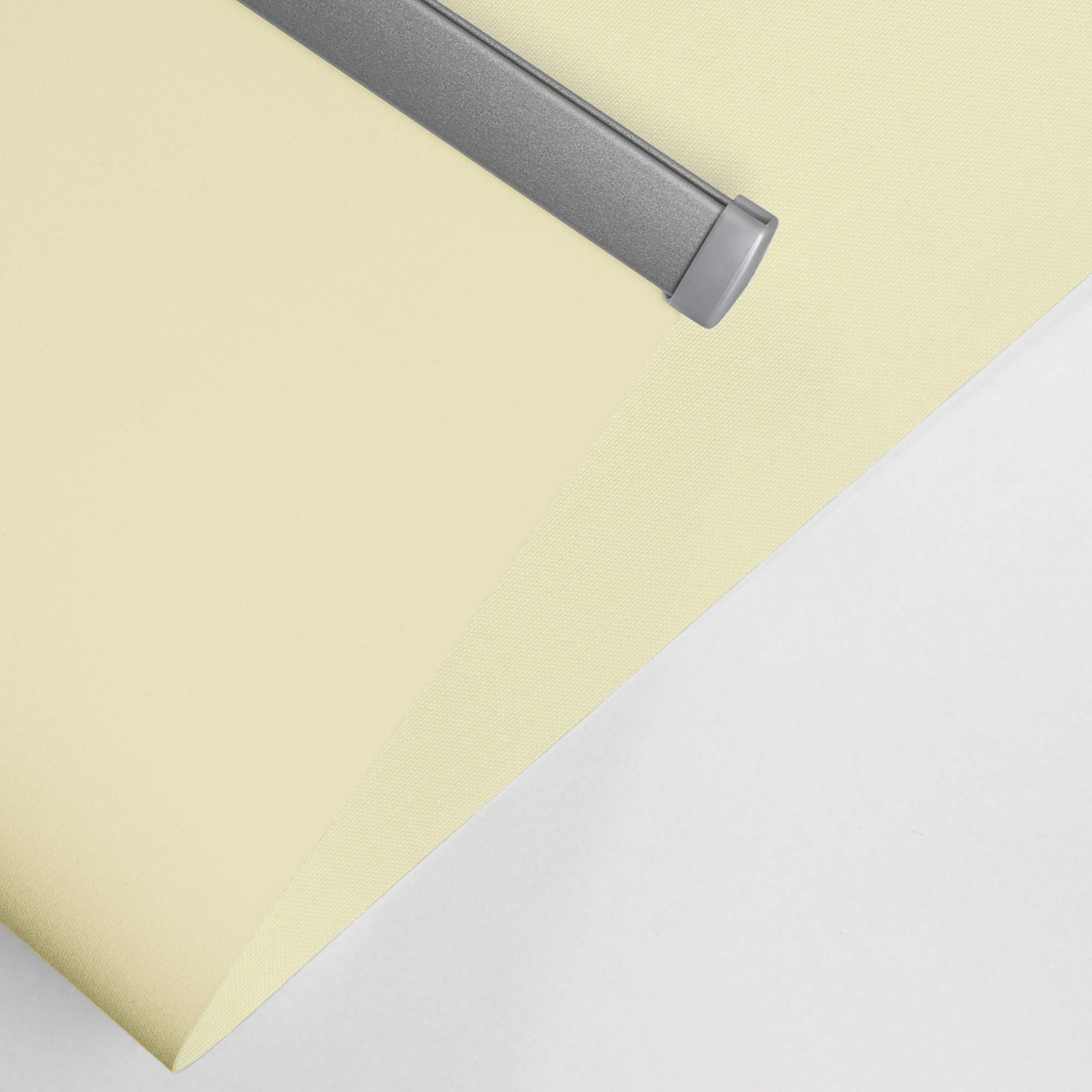 Rollmaxxx standardowa roleta zaciemniająca, roleta z cięgnem bocznym, roleta z łańcuszkiem, światło dzienne, ochrona przed wzrokiem (150 x 190 cm, kremowa)