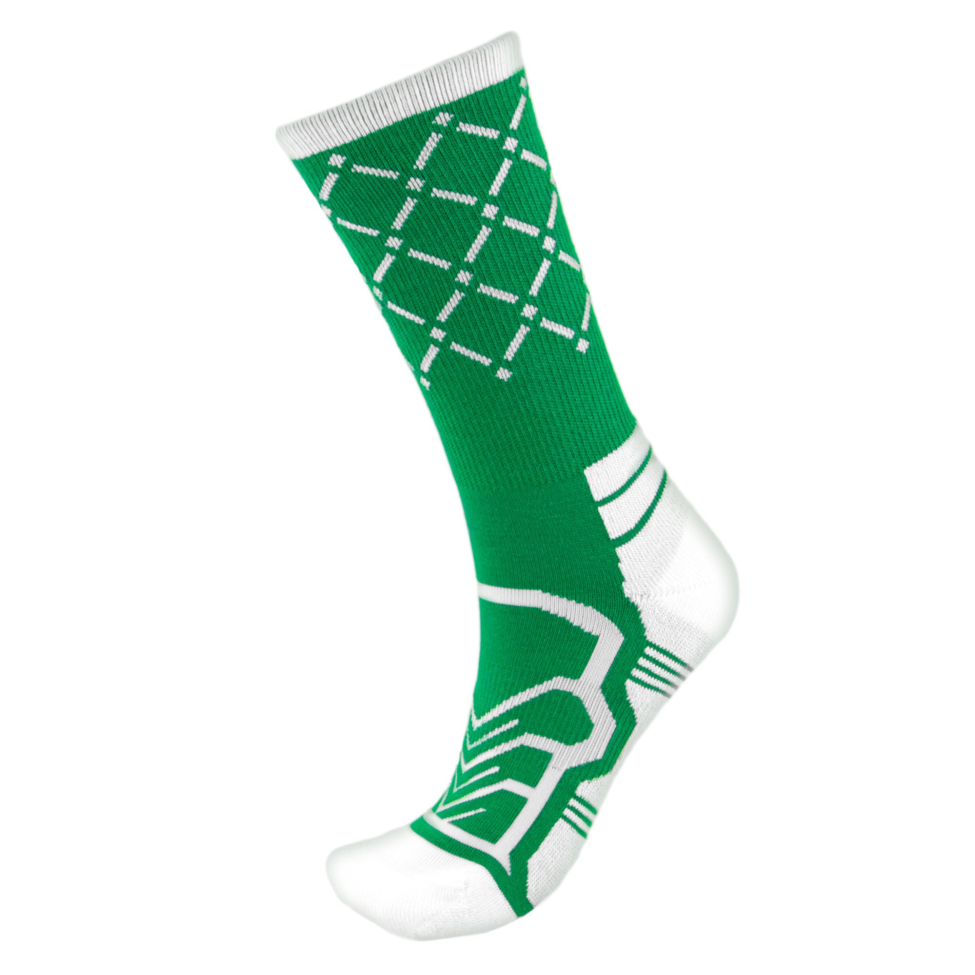 Basketball Net Socks - Cooldry Cushioned Light Compression Crew Team Sport Gear