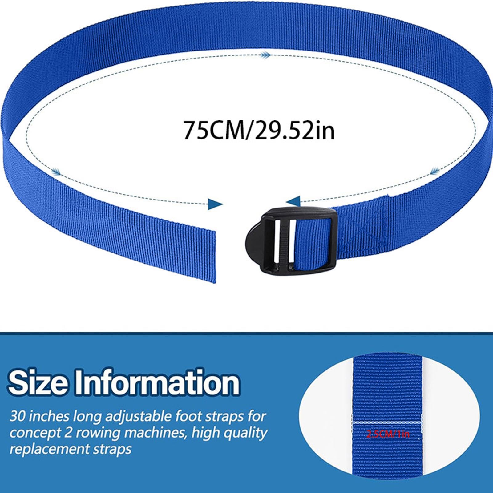 Pedalgurte Für Beintrainer & Ellipsentrainer - 2 Stück Verstellbare Fußgurte