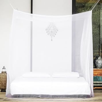Mosquito Net with Carry Bag, Large 2 Openings Netting Curtains for Camping, Bedding, Patio Hammock