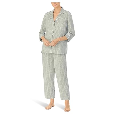 Lauren Ralph Lauren Essentials Bingham Knits Capri PJ Set Women