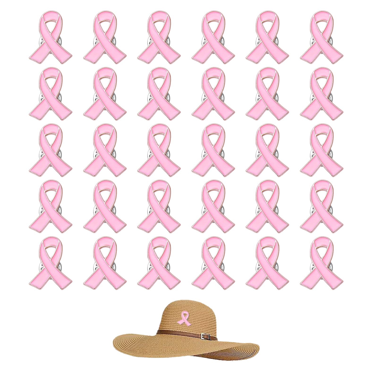 Bandiera A Bastone Per La Lotta Al Cancro Al Seno, Nastro Rosa, Dimensioni 12x18 Pollici