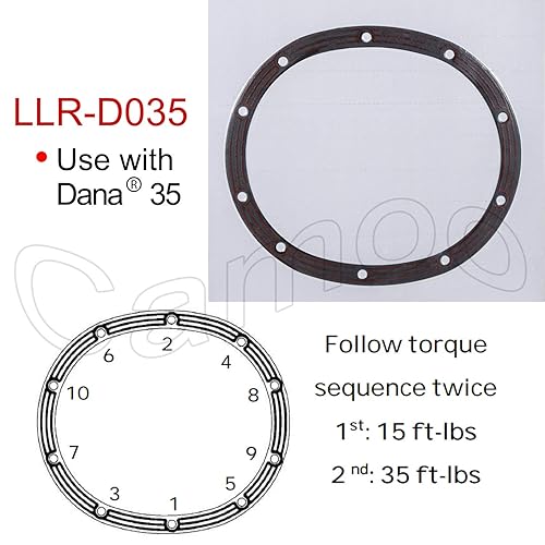 Miniatura 3 de Dana 35 Junta Tapa Diferencial D035