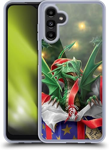 Vista 14 de Head Case Designs Funda de gel suave con licencia oficial de Anne Stokes Snow Fairy Yule compatible con Samsung Galaxy A13 5G (2021)