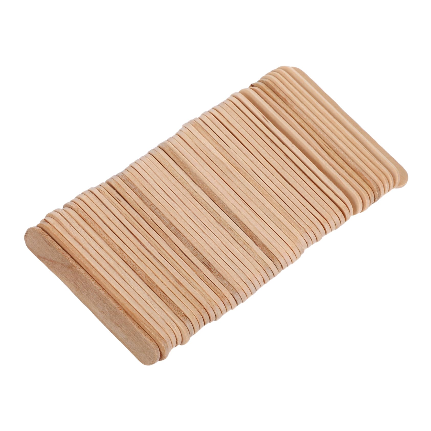 WOONEKY 1000 Piezas Unidades Palitos Madera Natural Palitos Artesanía para Manualidades Escolares y Proyectos Creativos
