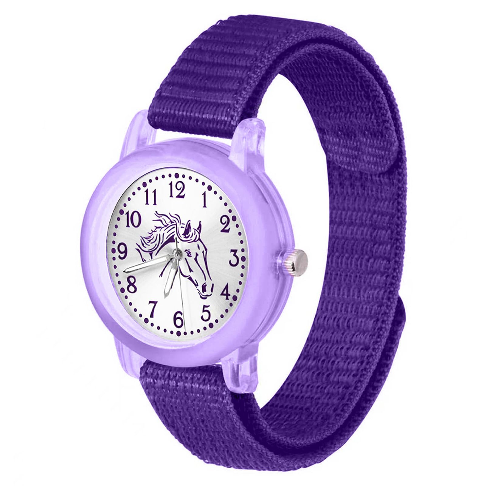 Reloj de niña resistente con esfera Sunray para aprender la hora sin esfuerzo 8