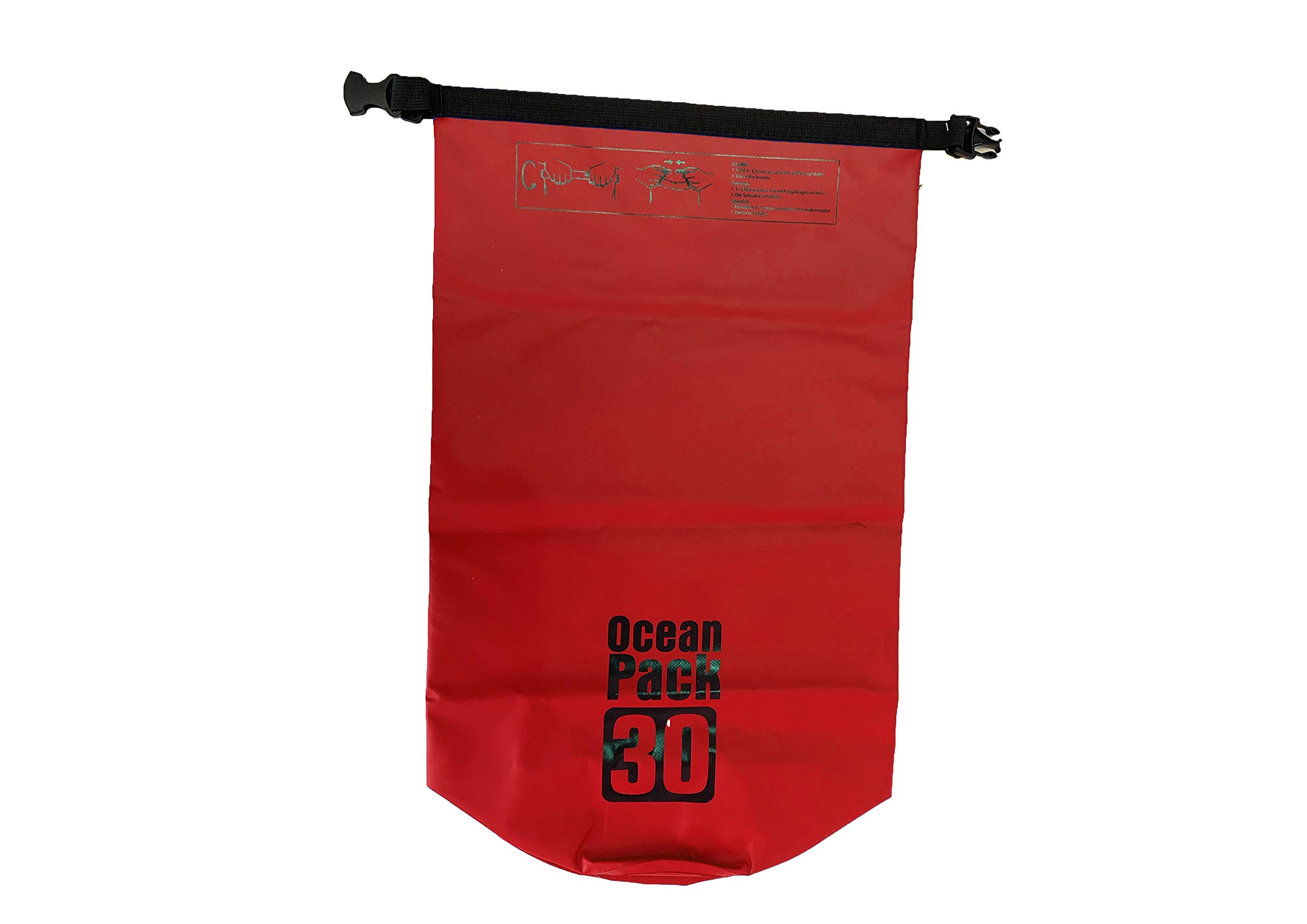 Pincho Dry Bag, Wodoodporna torba/plecak na zajęcia sportowe 30L (Czerwony)