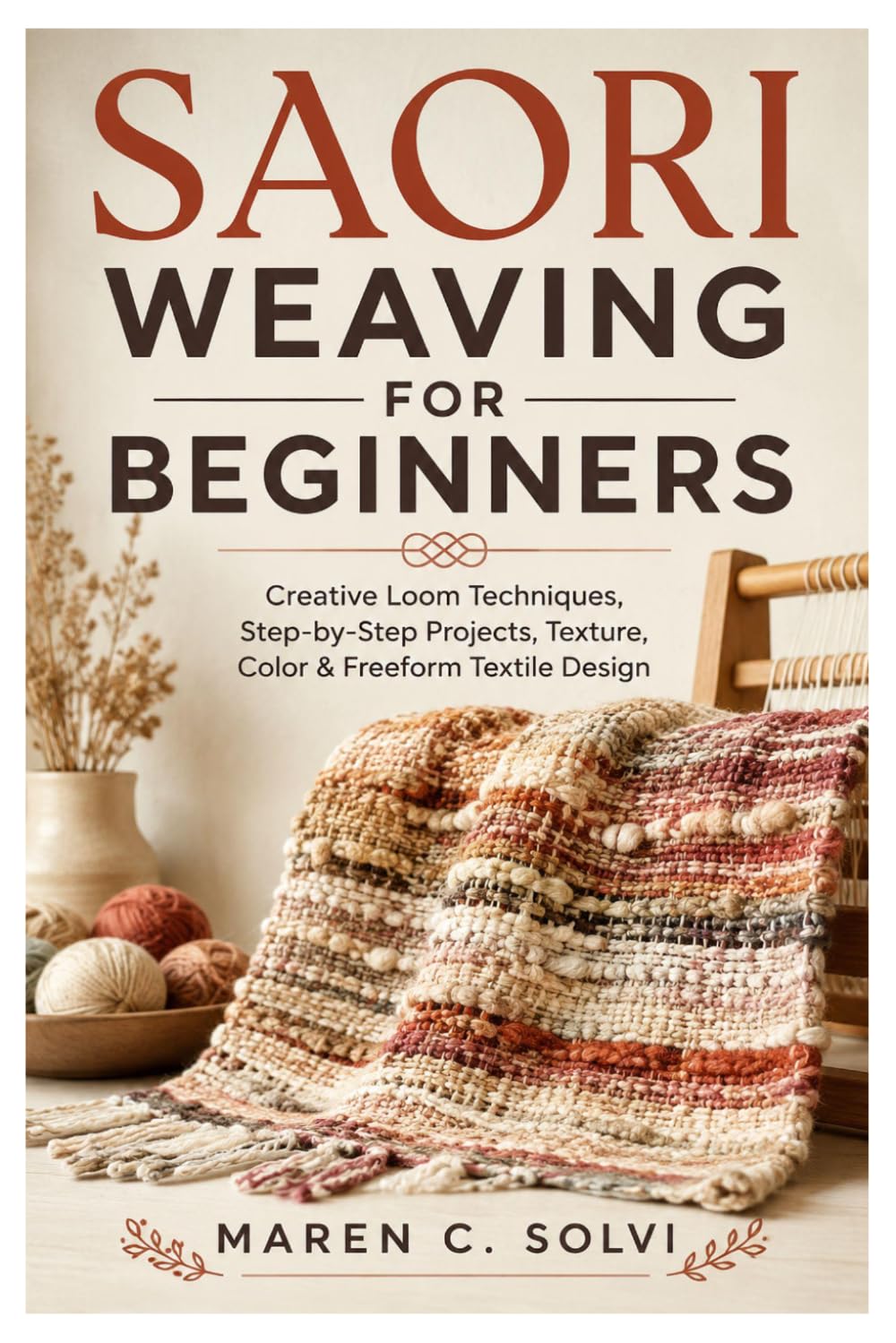 Saori Weaving For Beginners: Creative Loom Techniques, Step-by-Step Projects, Texture, Color & Freeform Textile Design