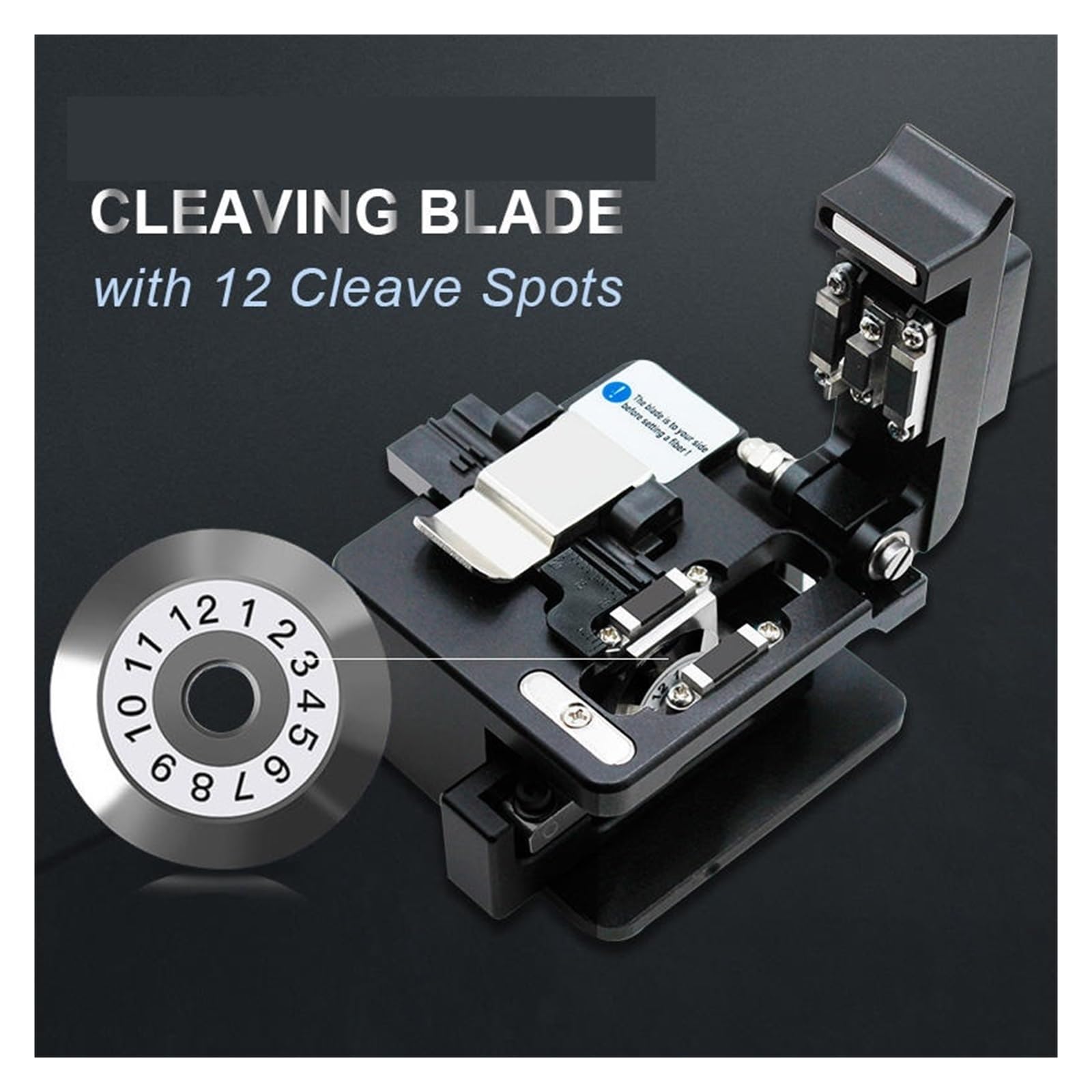 Narzędzie do cięcia i zdejmowania izolacji ze świa S06 Fiber Optical Cleaver Optic Cutter Knife Maszyna do cięcia FTTH Użyj Cold Connection Cutting