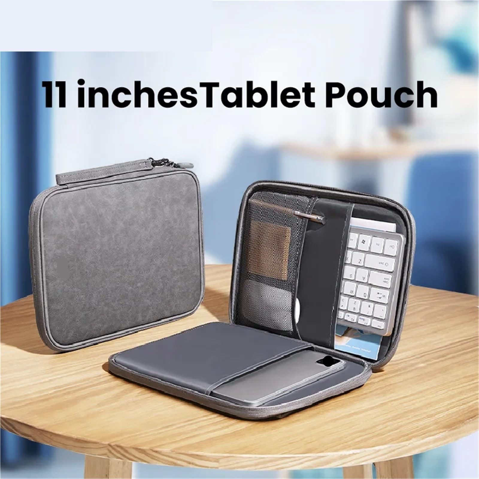 Funda para Tablet Funda Protectora for Tableta de 11 Pulgadas, Bolsa de Almacenamiento, Funda portátil for Tableta, Funda con Cremallera for Tableta para Hombres Y Mujeres