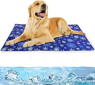 Pet Cooling Mat for Dogs Non-Toxic Gel Self Cooling Pad for Dogs Cats in Hot Summer Durable Cool Pad Waterproof & Easy Cle...