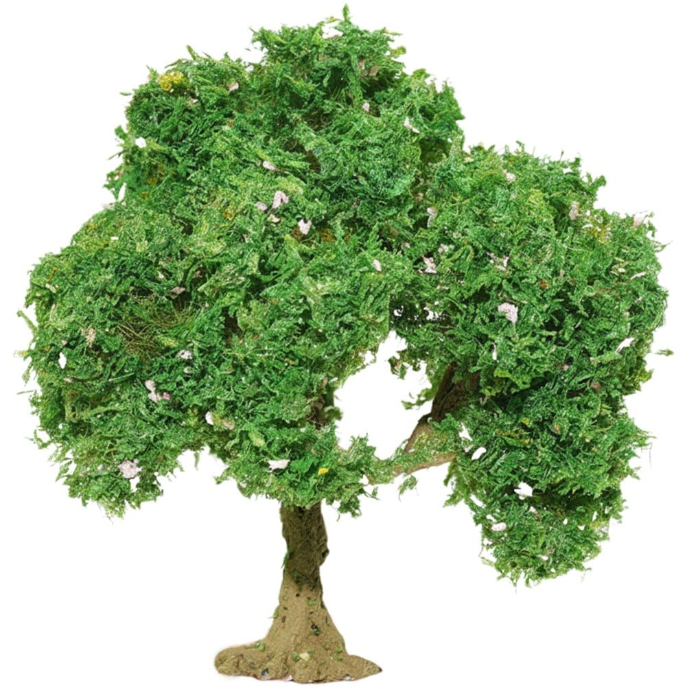 Baokuan Green Scenery Landscape Model Trees Train Scenery Landscape Miniature Trees Model for Road Architecture Building Diy Decoration