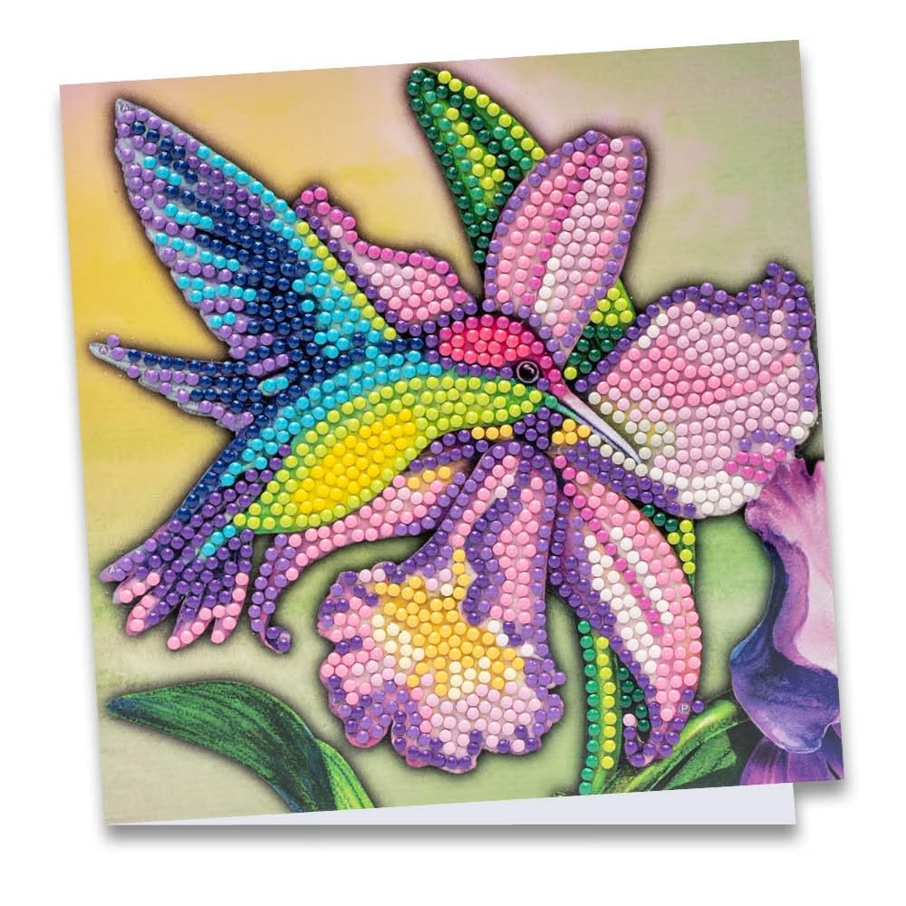 Ideen Mit Herz - Tarjeta De Felicitación Con Pintura De Diamante, DIN B6, 11 ,5 X 16