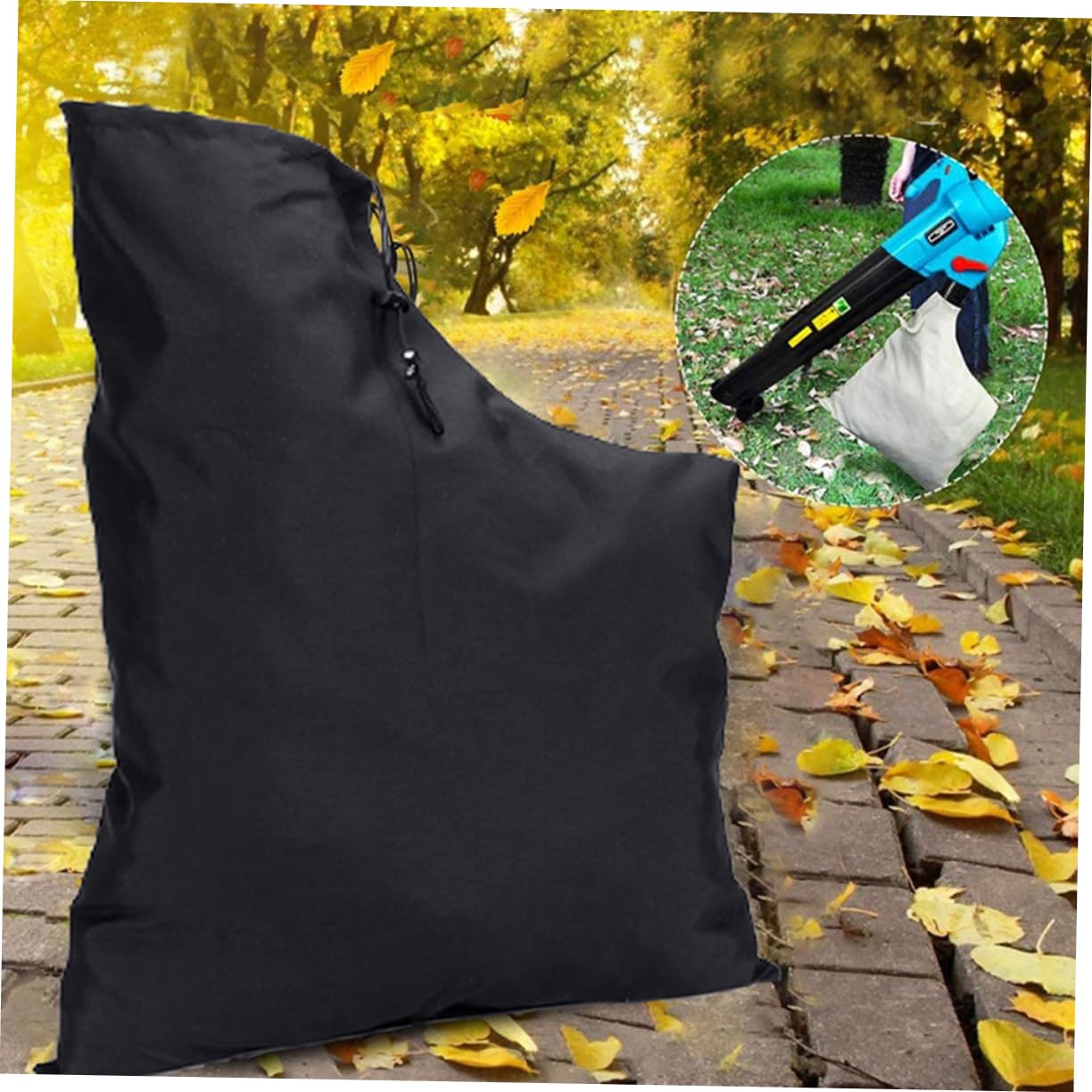 Hemobllo 5 Series Bolsa De Recogida para Soplador De Resistente Y Duradera para Exterior Compatible con Aspiradores De Jardín Fabricada Oxford Antidesgarro 2 Piezas X 5