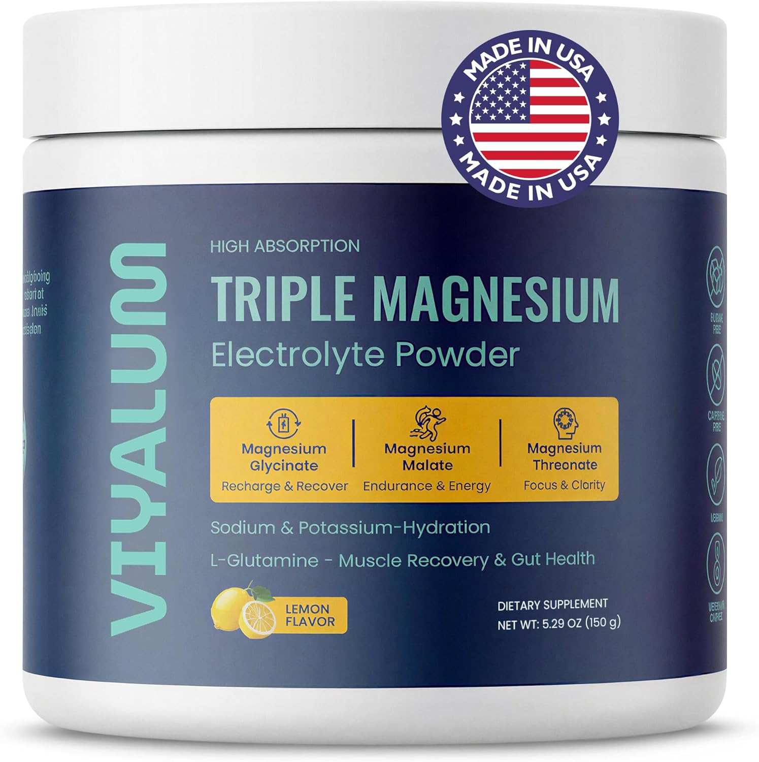Triple Magnesium Electrolyte Powder | 250...