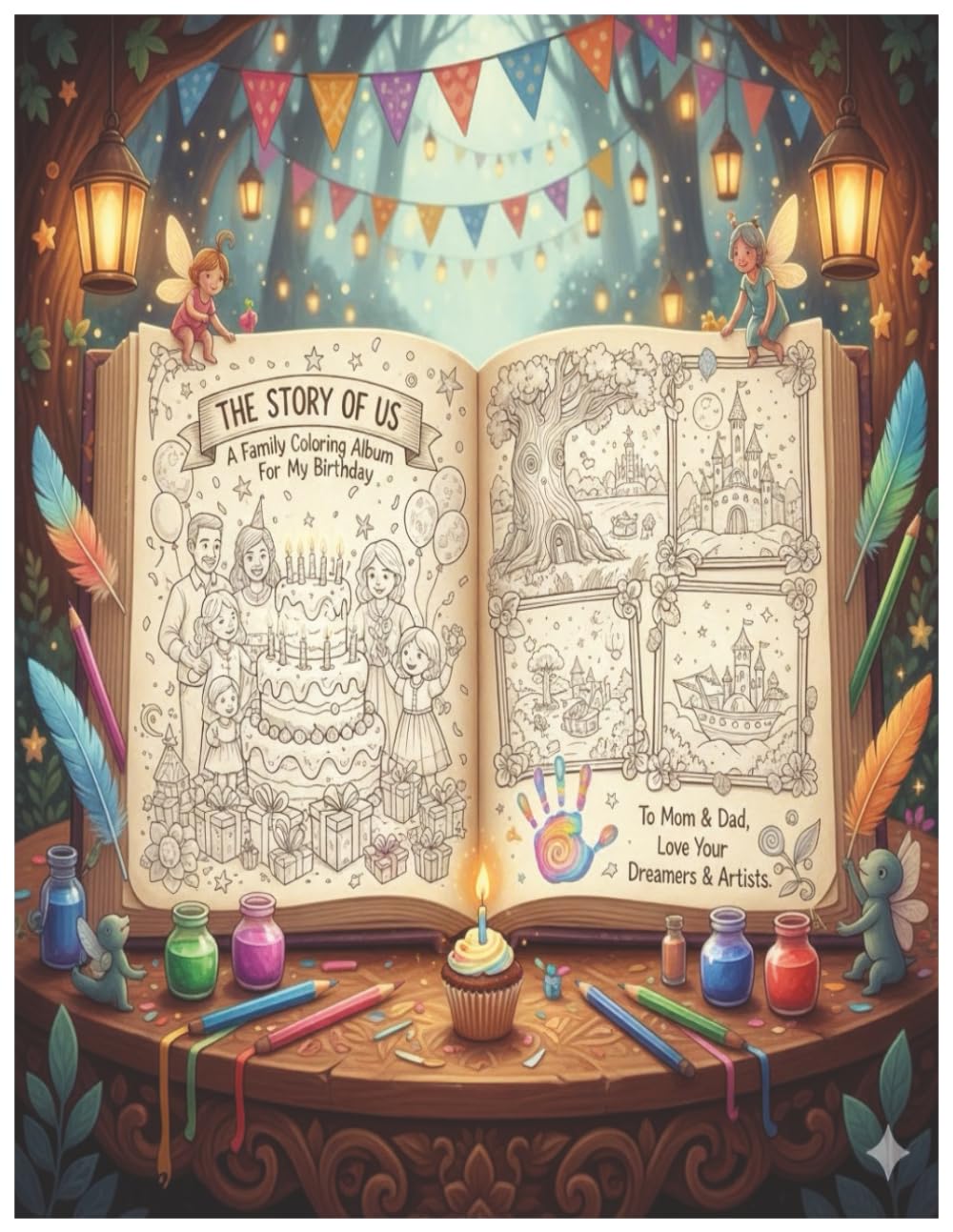 The Story of US : Album for My Birthday.: The Colors of Our Memories.