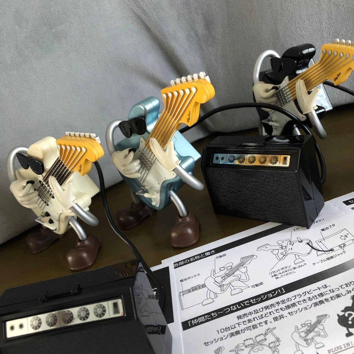 プラグビート　ミュージックセッションフィギュア バンダイ、セッションも可能なミュージック・フィギュア