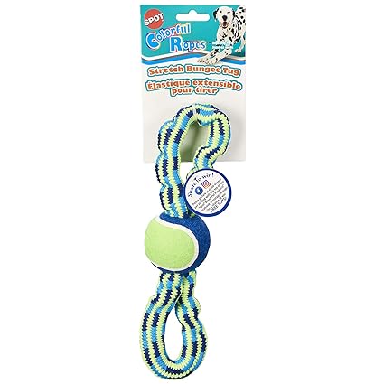 SPOT Colorful Rope Bungee Dog Toy 13