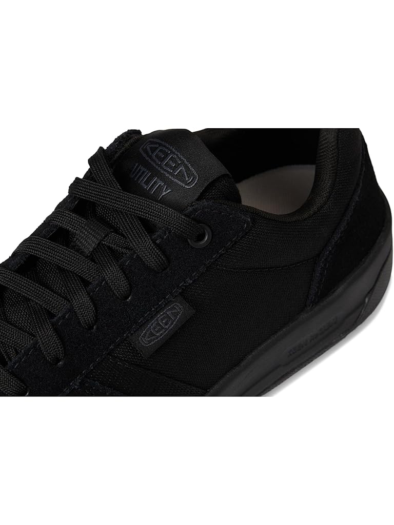 Black KEEN Utility Kenton Work Shoes (Carbon Toe)