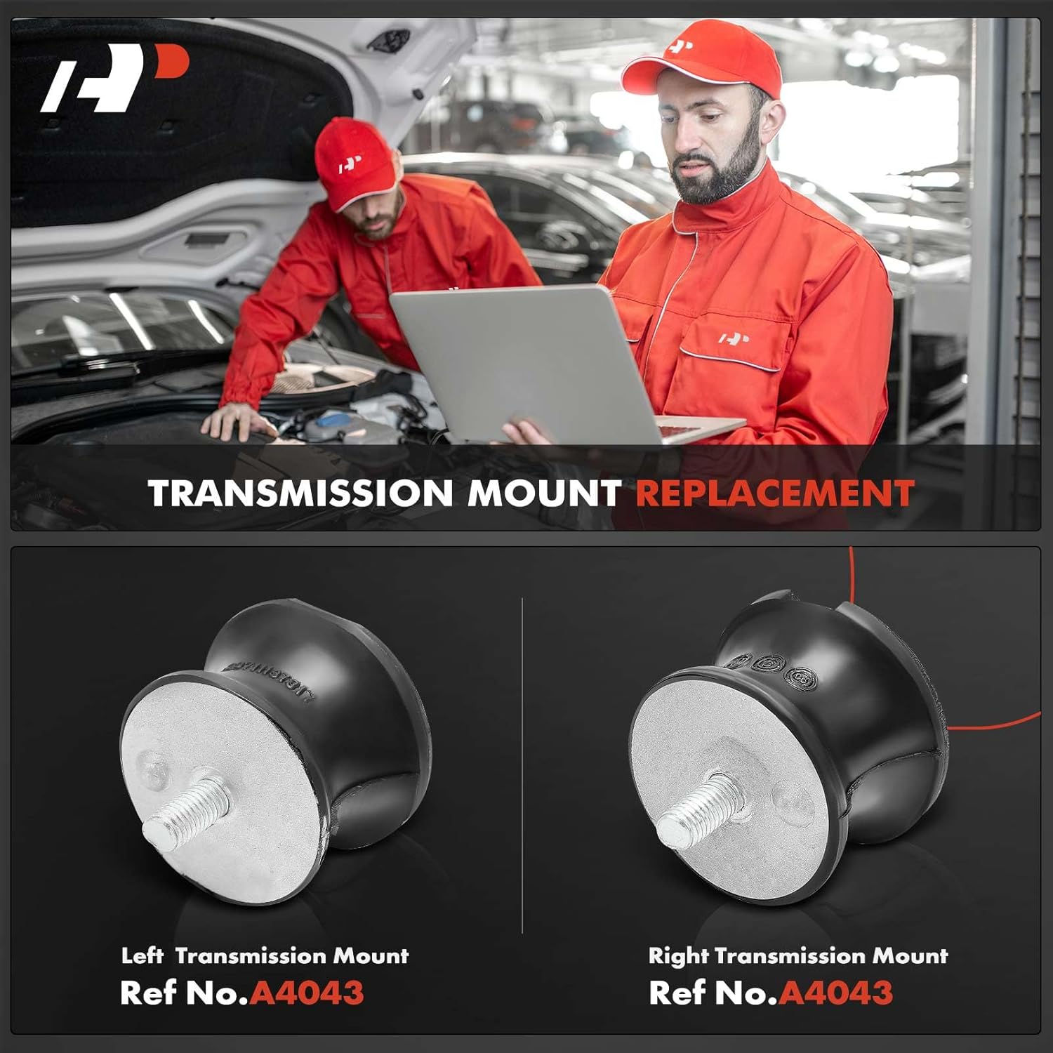 A-Premium 2PCS Left and Right Transmission Mount Kit Compatible with BMW 320i, 323Ci, 323i, 323is, 325Ci, 325i, 325is, 325xi, 328Ci, 328i, 328is, 330Ci, 330i, 335d, 335i, 335i xDrive, 335is
