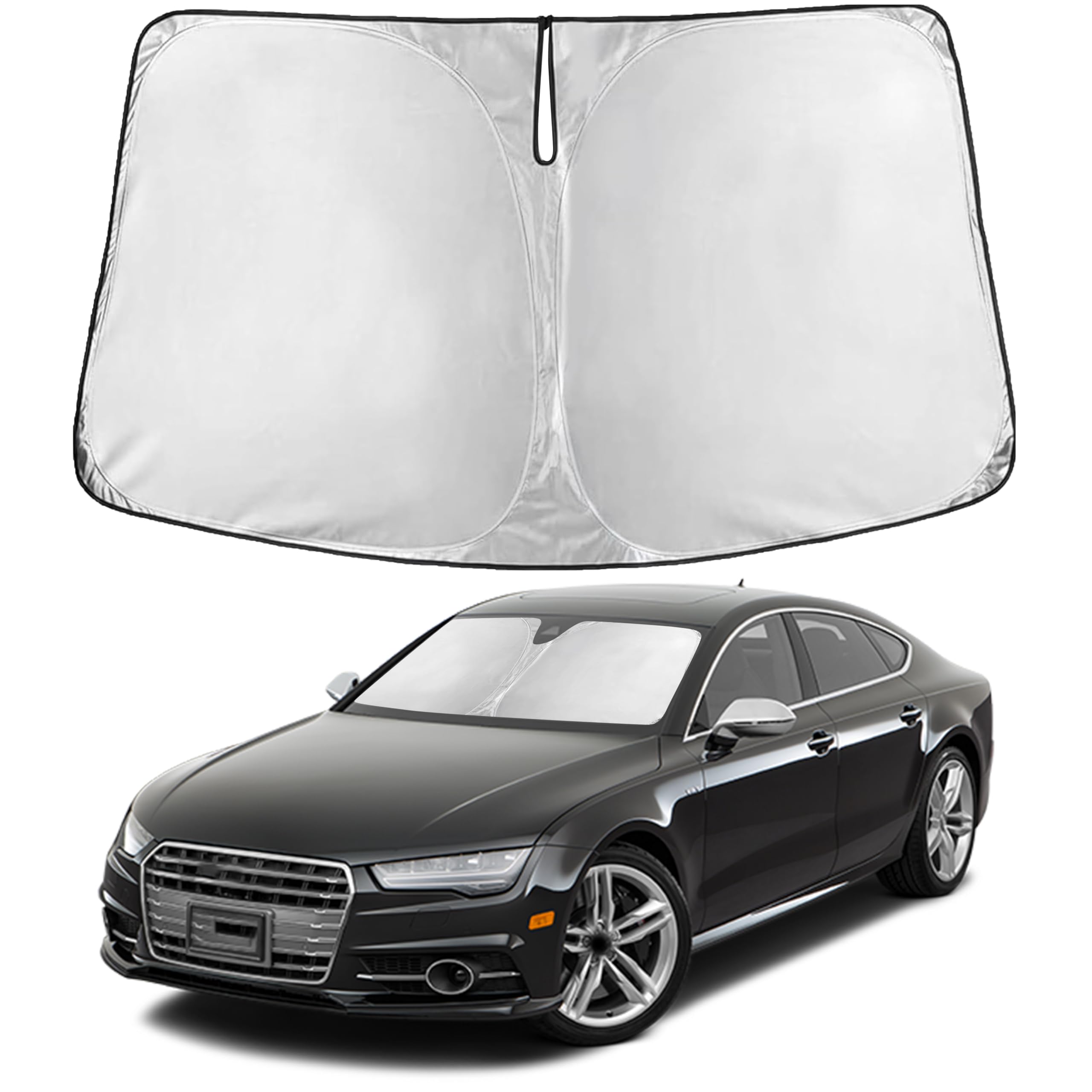 EcoNour Windshield Sunshade Compatible for Audi S7 2013-2023 2024 2025