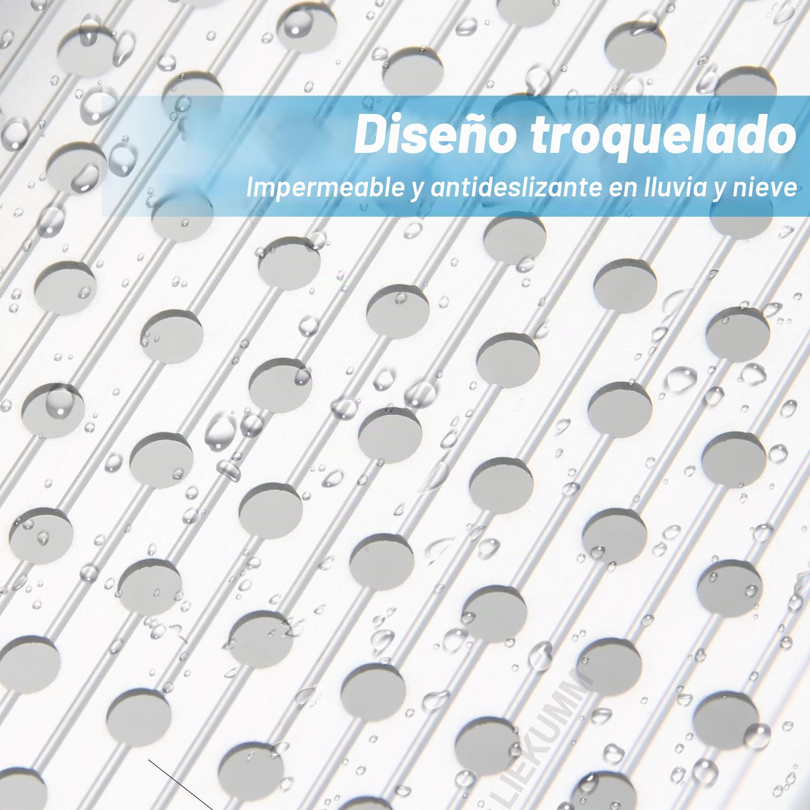 LIEKUMM Rampas para Silla de Ruedas, ALU Sólida, telescópica de 126-300 cm | Carga máxima 300 kg, Pack 2 uds Antideslizante Portátil Estable Antioxidante, Adecuada para 1-5 escalones, Umbrales y Coches