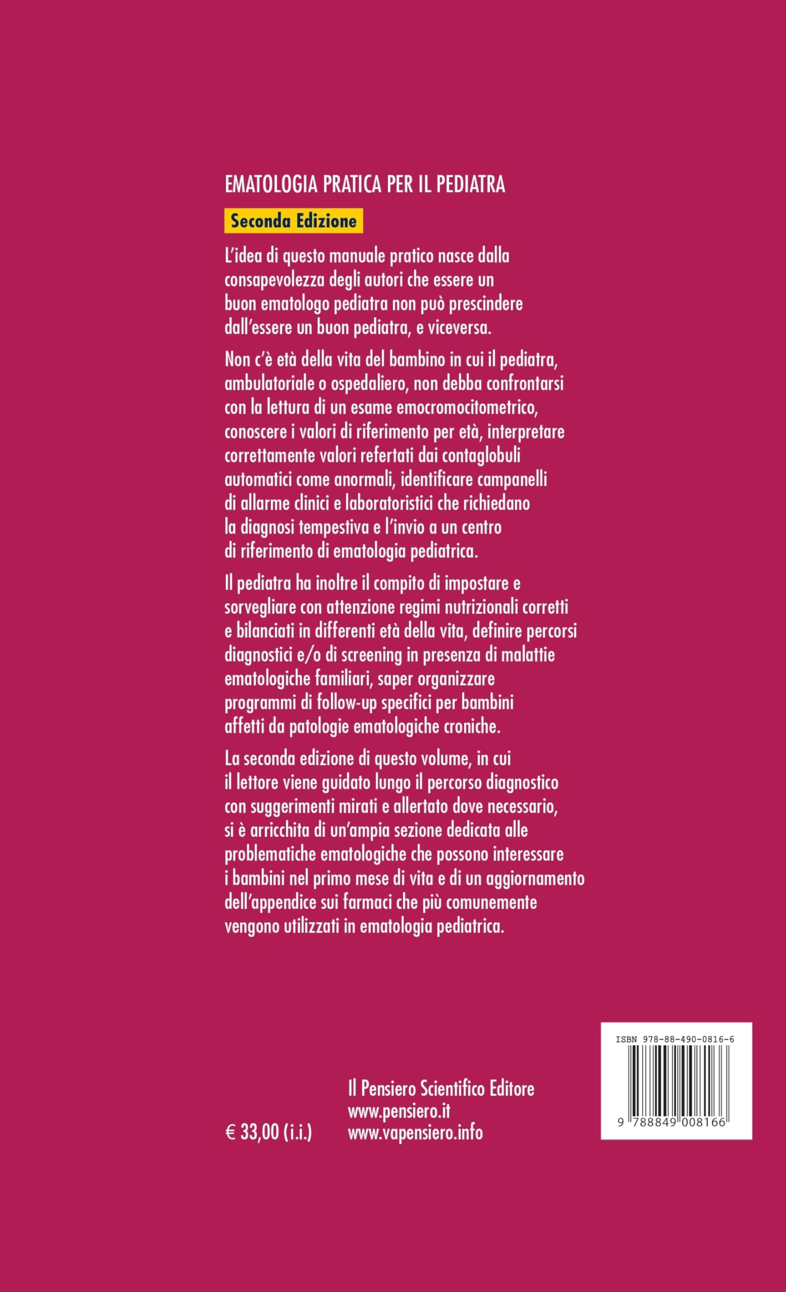 Ematologia pratica per il pediatra