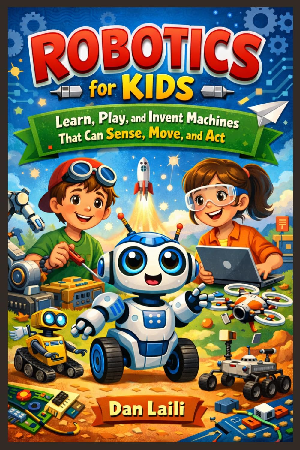 Robotics for Kids: Learn, Play, and Invent Machines That Can Sense, Move, and Act