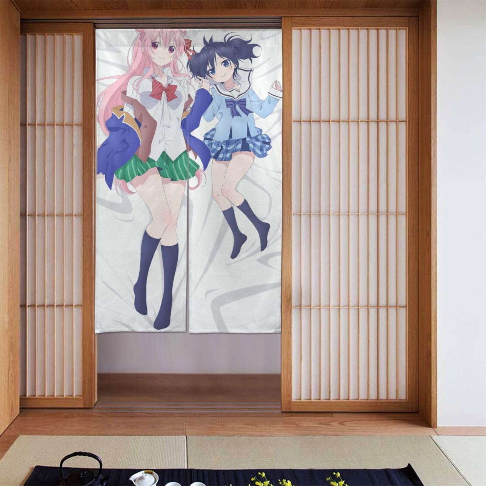 Amazon.co.jp: ハッピーシュガーライフ 家の装飾の部屋のプライバシー