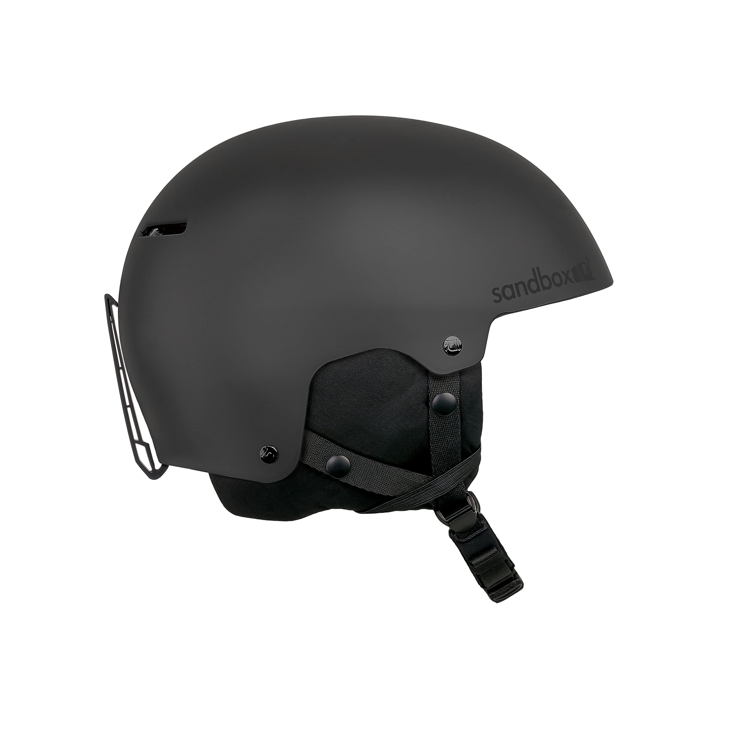 Sandbox Unisex Icon Snow Helmet (Black (Matte), Large),ICON-SNO-BLK-LG
