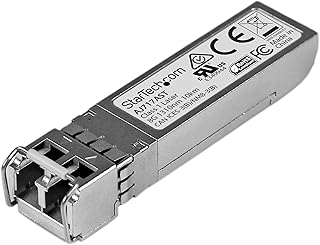 StarTech.com HPE AJ717A Compatible SFP+ Module - 8G Fiber Channel WW - 8GbE Single Mode (SMF) Fiber Optic Transceiver - 8GE Gigiabit Ethernet SFP+ - LC 10km - 1310nm - DDM HPE SN6000 (AJ717AST)