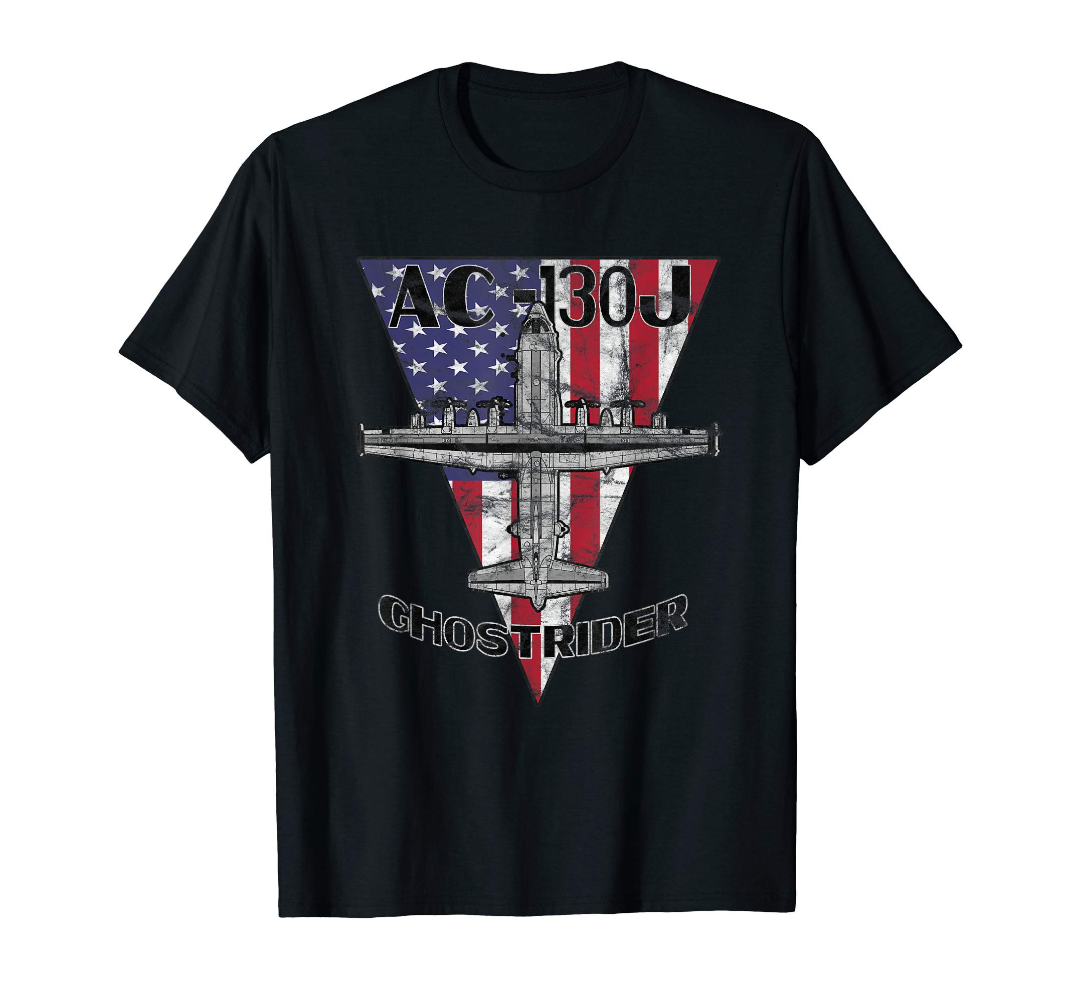 AC-130 J Ghostrider Military Airplane Patriotic Vintage T-ShirtOEKO-TEX STANDARD 100