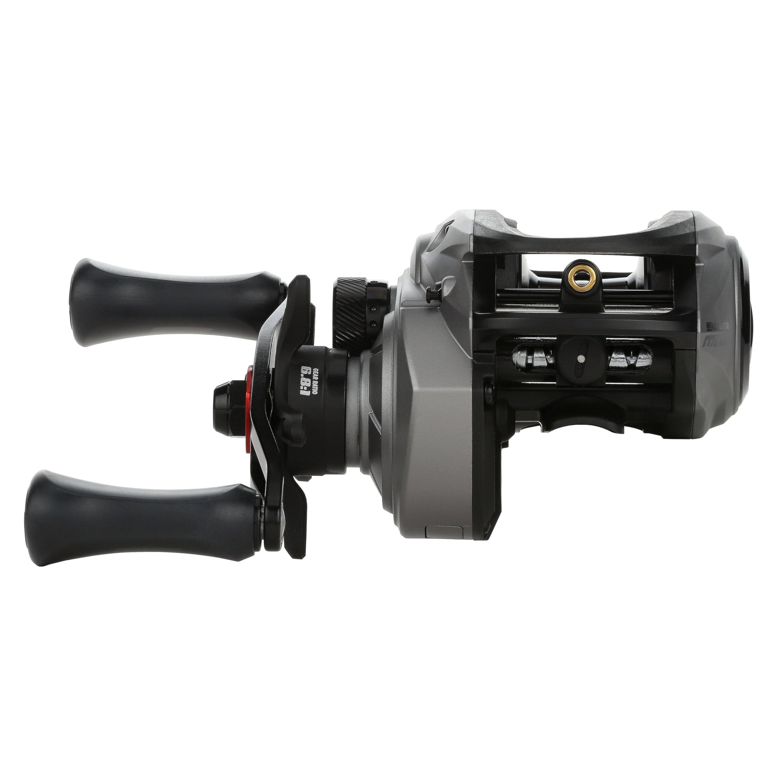 Abu Garcia Max X Low Profile Baitcast Reel, Size LP, 4 Stainless Steel Ball Bearings + 1 Roller Bearing, Synthetic Star Drag, Max of 15lb|7kg : Sports & Outdoors