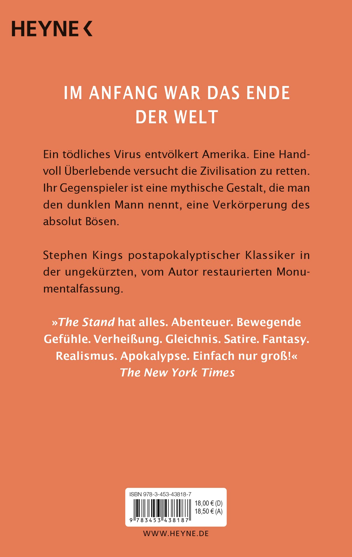 The Stand - Das letzte Gefecht: Roman