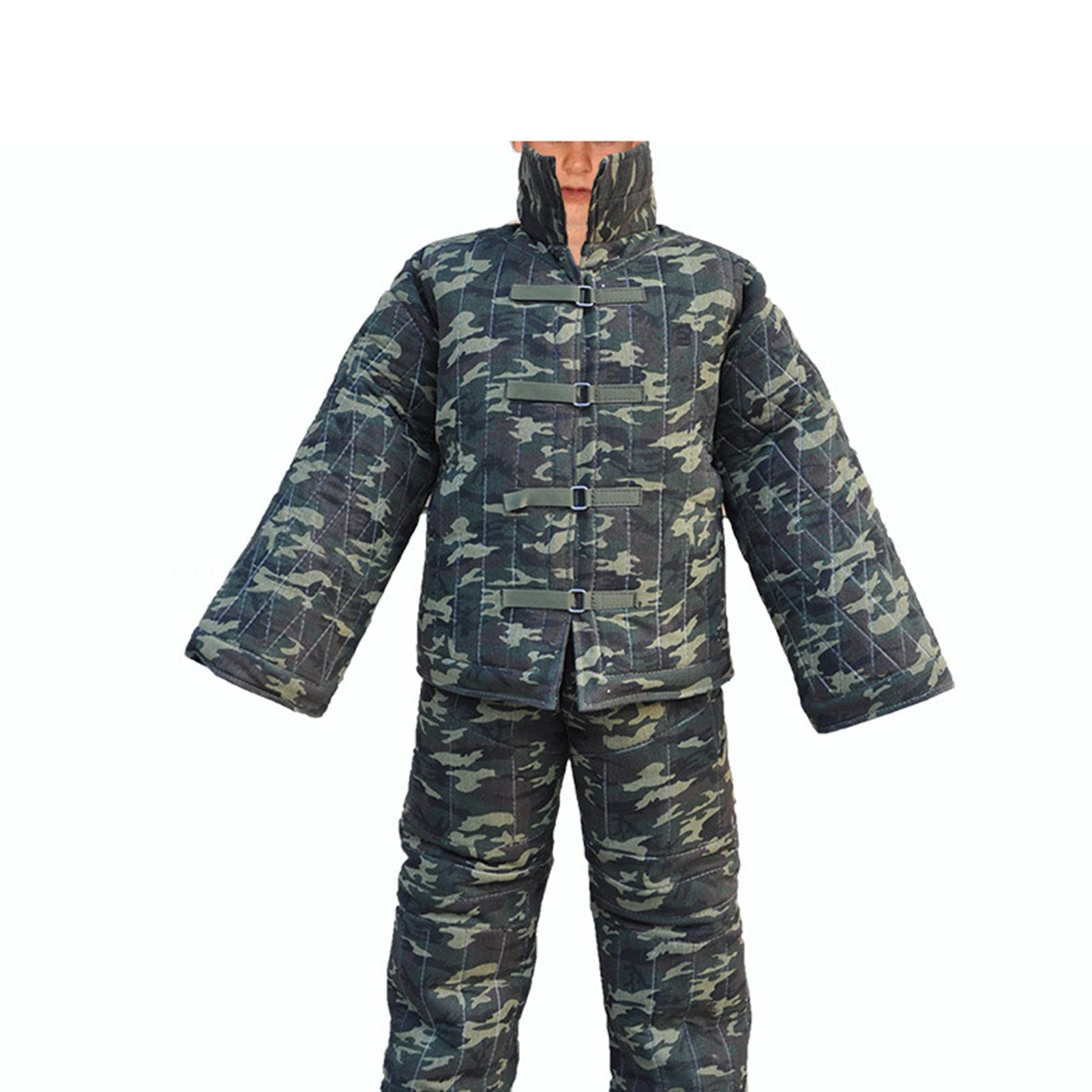 Training Hond Beschermende Kleding - Hond Trainingspak - Professionele Hond Bijt Mouwen Pak Grote Lichaamsbescherming Politie Hond Training Bijt Pak Jas