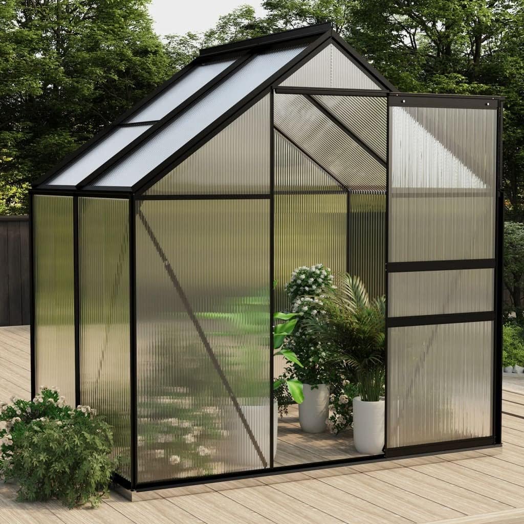 VIVIZ 4x6x6.7 FT Greenhouse Plastic Shed Green House for