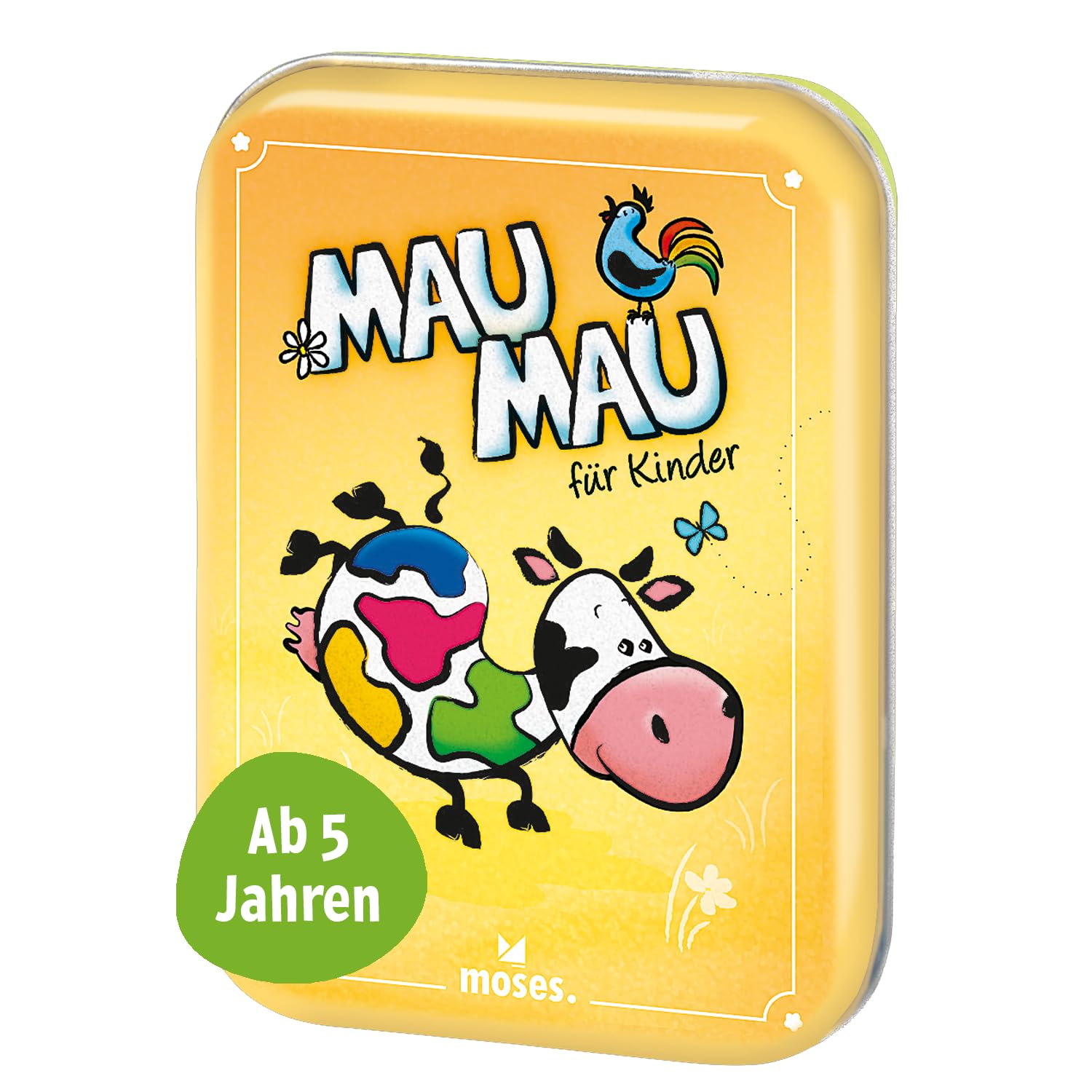 moses. Verlag GmbH moses. 90321 Mau-Mau Kartenspiel | Spiele-Klassiker | Für Kinder ab 5 Jahren, Yellow